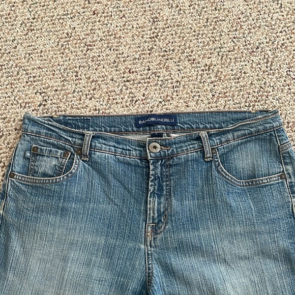 Bandolino Cali Modern High Rise Bootcut Denim Flare Jeans. Size 14 - Picture 2 of 10